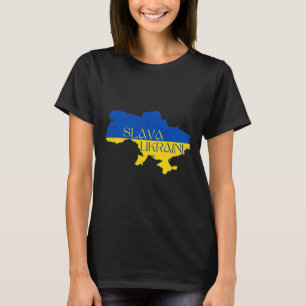 Camiseta Slava Ukraini Gloria a Ucrania Apoya a Ucrania
