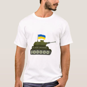 Camiseta Slava Ukraini Gloria a Ucrania Tanque del ejército