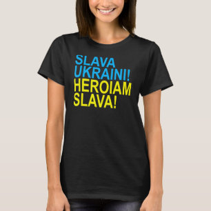 Camiseta Slava Ukraini Heroiam Slava
