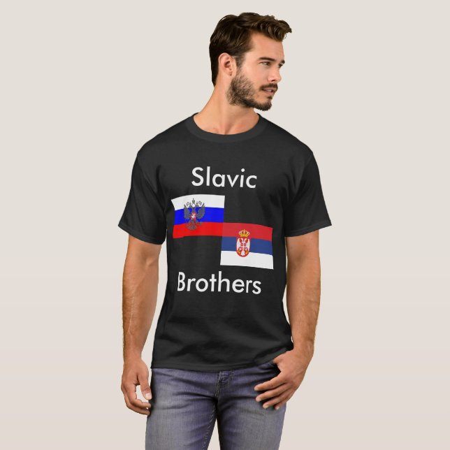Camiseta slavic brothers (Anverso completo)