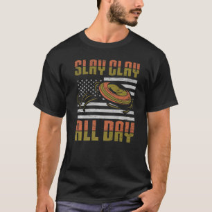 Camiseta Slay Clay All Day - Disparadores deportivos y pich
