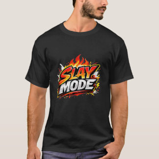 Camiseta SLAY MODE Bold Streetwear Graphic T-Shirt 