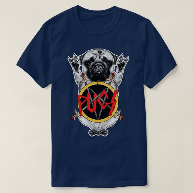 CAMISETA SLAYPUG (Diseño del anverso)