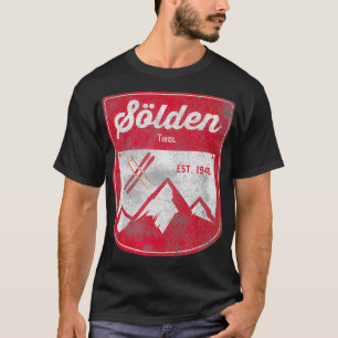 Camiseta Slden Tirol Austria Winter Apres Ski Sport Retro V