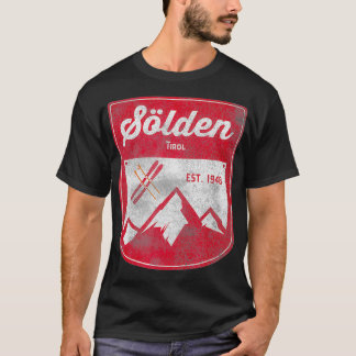 Camiseta Slden Tirol Austria Winter Apres Ski Sport Retro V
