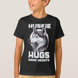 Camiseta Sled Dog Huskie Alaska Deportes de Invierno Divers