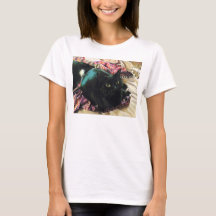 Camiseta Sleek Kitty Relaja Fit Jersey