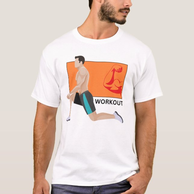 Camiseta Sleek Muscle Flex T-Shirt (Anverso)