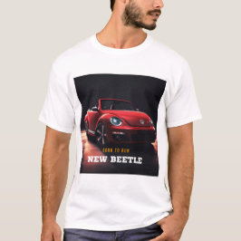 Camiseta Sleek New Beetle Convertible T-Shirt