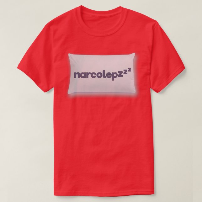 Camiseta Sleep Disorders Narcolepsy zzzz (Diseño del anverso)