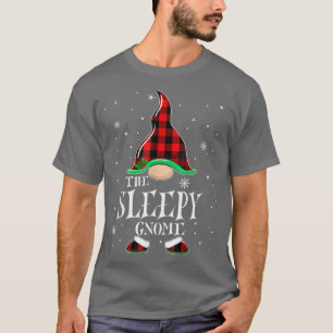 Camiseta Sleep Gnome Búfalo Familia Matanza Christma