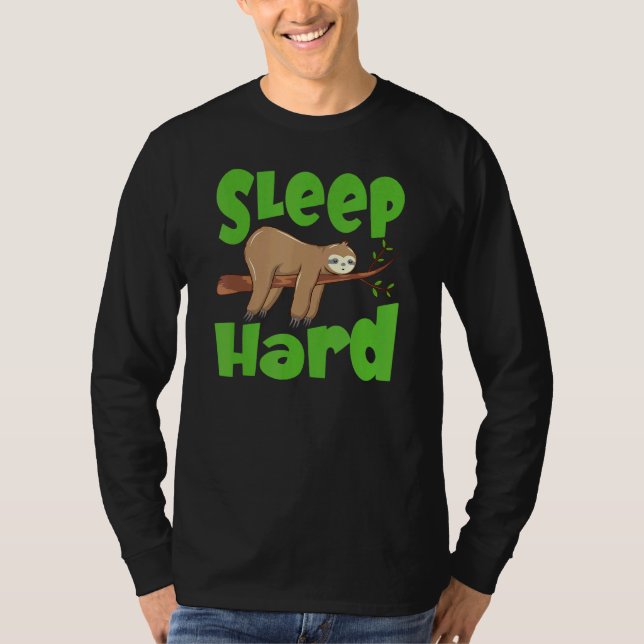 Camiseta Sleep Hard Sleeping Slots (Anverso)