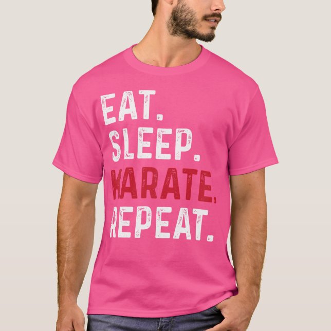 Camiseta Sleep Karate (Anverso)