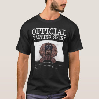 Camiseta Sleep Mask Official Napping Boykin Spaniel Sleepin