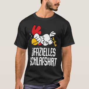 Camiseta Sleep Pajamas Chicken Rooster