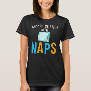 Camiseta Sleep Sleep Dream Sleeping Naps Sofá de cama 1