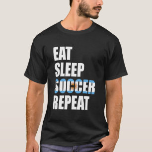Camiseta Sleep Soccer Repetir Guay Soccer Argentina Pla
