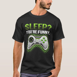 Camiseta Sleep You are Funny Retro Video Game Gi Funny