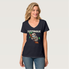 Camiseta Sleepaholic - Amantes del sueño - Locura durmiente