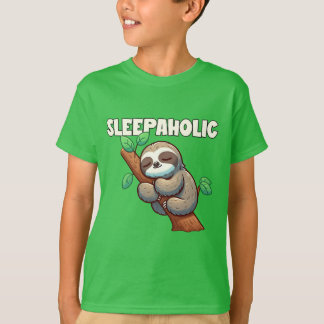 Camiseta Sleepaholic - Amantes del sueño - Locura durmiente