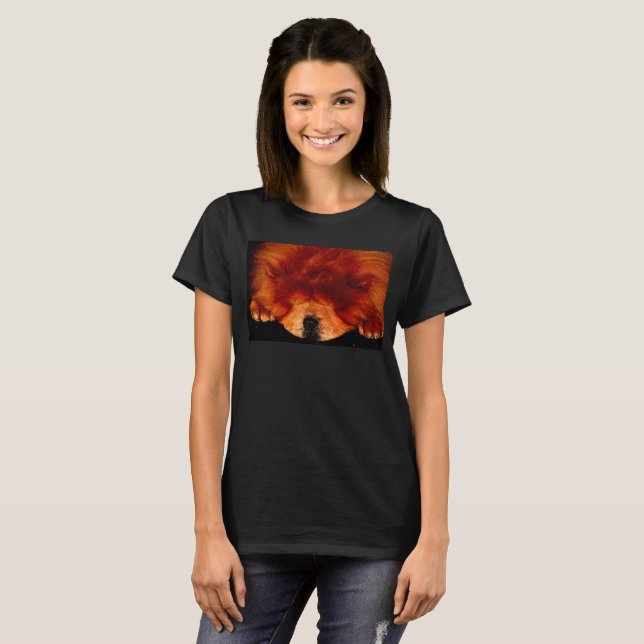 Camiseta Sleeping Chow Chow Wcccna (Anverso completo)