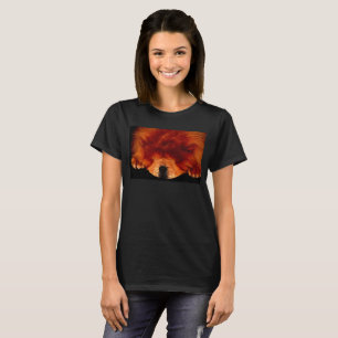 Camiseta Sleeping Chow Chow Wommes cn