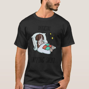 Camiseta Sleeping English Springer Spaniel
