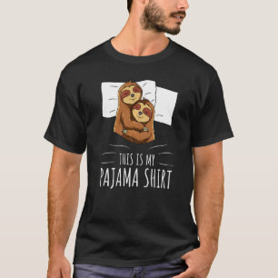 Camiseta Sleeping Sloth Pajama