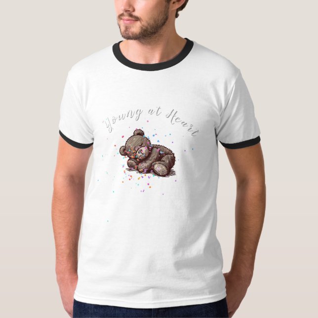 Camiseta Sleeping Teddy Bear T-Shirt (Anverso)
