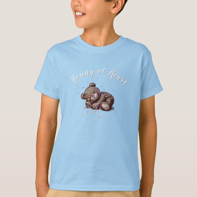 Camiseta Sleeping Teddy Bear T-Shirt (Anverso)