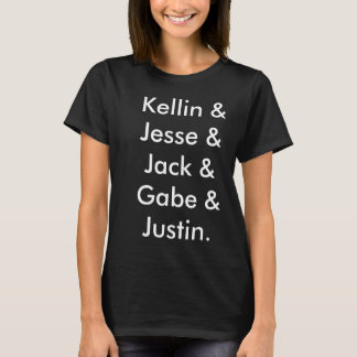 Camiseta Sleeping with Sirens Name Shirt