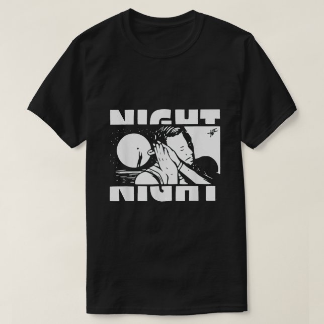 Camiseta Sleepsia de curry nocturno (Diseño del anverso)