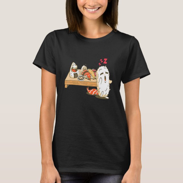 Camiseta Sleepwalking Sushi (Anverso)