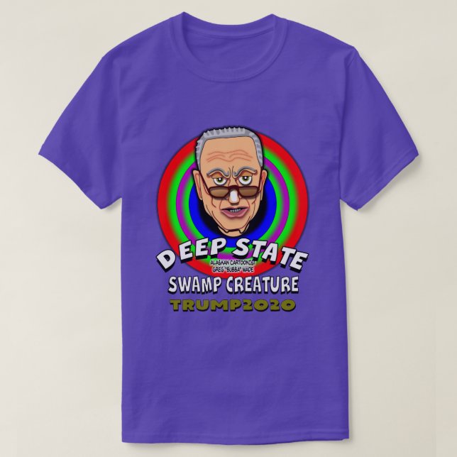 CAMISETA SLEEPY CHUCK SCHUMER (Diseño del anverso)