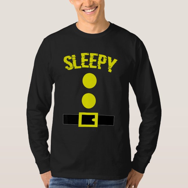 Camiseta Sleepy Dwarf Navidades de Halloween (Anverso)