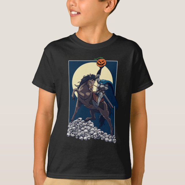 Camiseta Sleepy Hollow Headless Horseman | Halloween (Anverso)