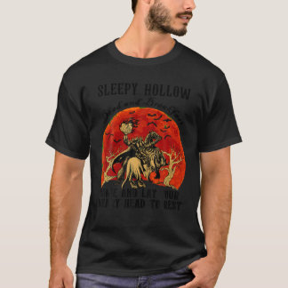 Camiseta Sleepy Hollow Retro Vintage Cabecera sin Cabecera