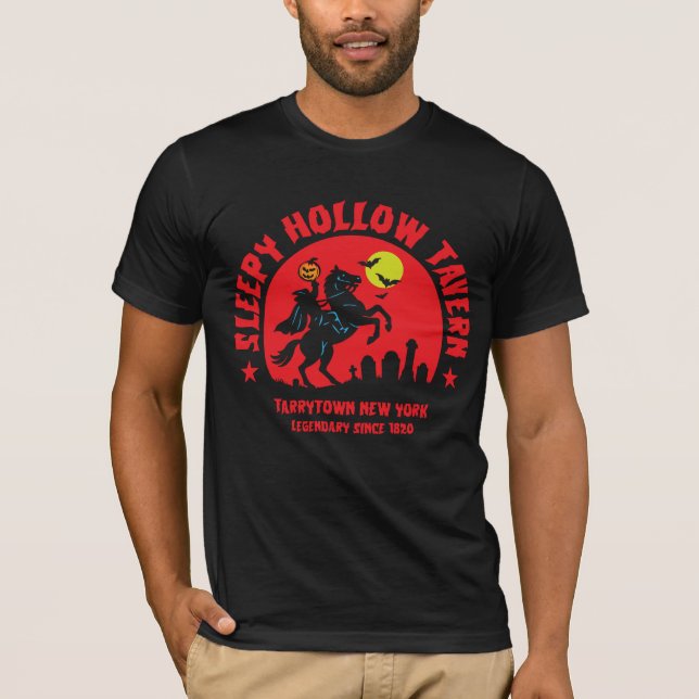 Camiseta Sleepy Hollow Tavern Legendario rojo (Anverso)