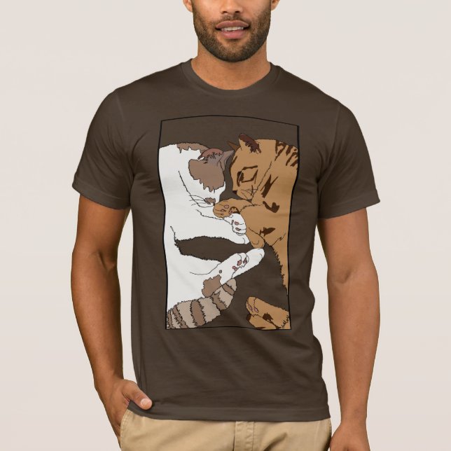 Camiseta Sleepy Kitties (Anverso)
