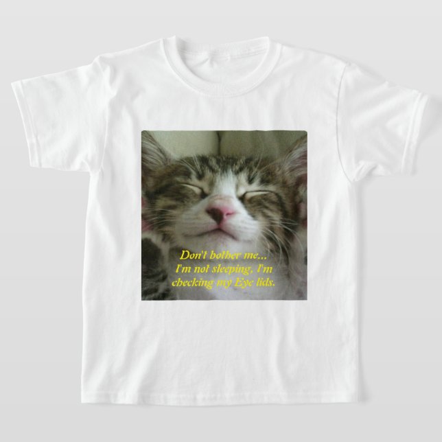 Camiseta Sleepy kitty T-Shirt (Distribución)