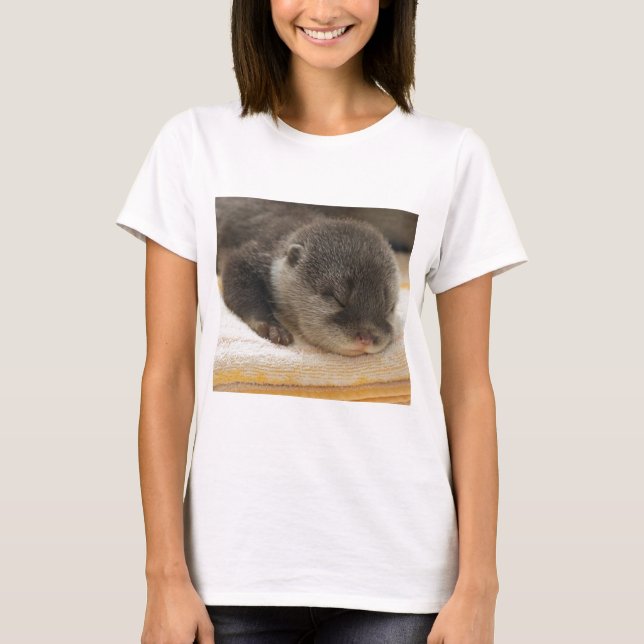 Camiseta Sleepy Otter (Anverso)