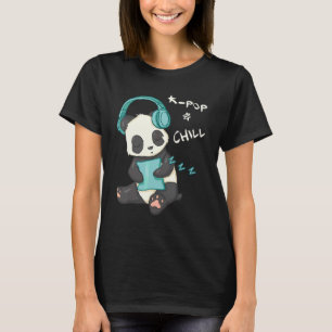 Camiseta Sleepy Panda K Pop Y Chill