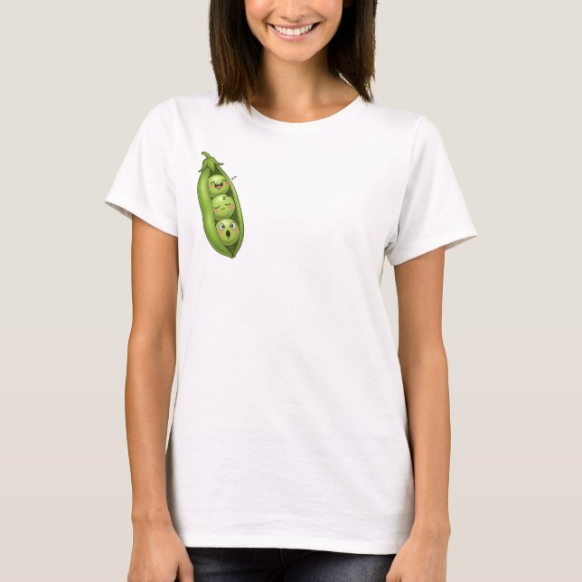 Camiseta Sleepy Peas in a Pod (Anverso)