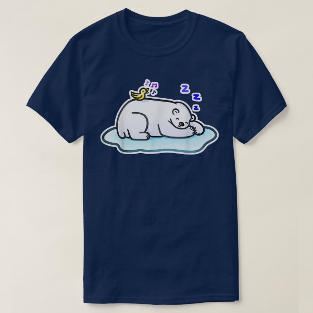Camiseta Sleepy Pol-ar Bea-r Classic (Diseño del anverso)