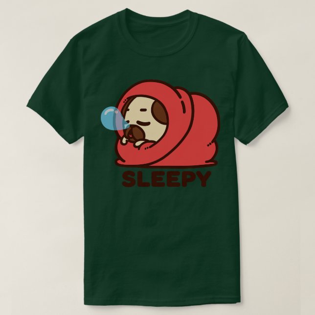 Camiseta Sleepy Puglie (Diseño del anverso)