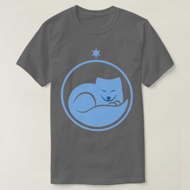 Camiseta Sleepy y lindo ártico de (Diseño del anverso)