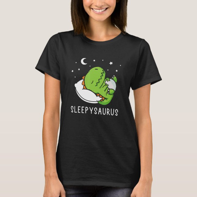 Camiseta Sleepysaurus Lover Sleeping (Anverso)