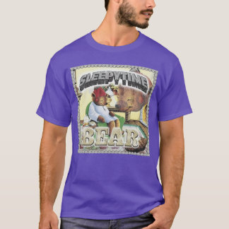 Camiseta Sleepytime Bear Sleepytime Bear retro girl boy