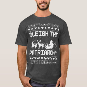 Camiseta Sleigh El Meme Feminista Patriarcado Feminismo Feo
