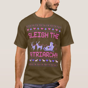 Camiseta Sleigh El Meme Feminista Patriarcado Feminismo Feo
